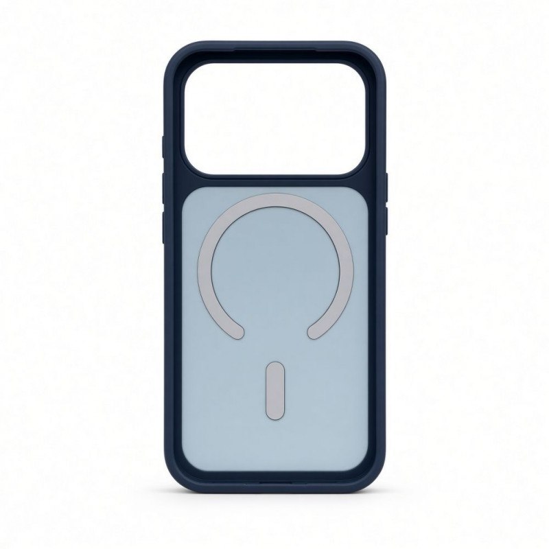 Evelatus Silver-Shield Skin Feel 2-in-1 MagSafe dėklas, skirtas Apple iPhone 18 Pro, tamsiai mėlynas
