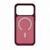 Evelatus Silver-Shield Skin Feel 2-in-1 MagSafe dėklas, skirtas Apple iPhone 18 Pro Max, bordo