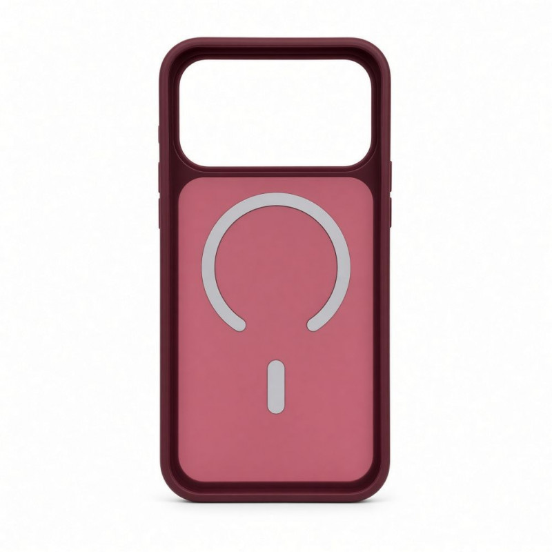 Evelatus Silver-Shield Skin Feel 2-in-1 MagSafe dėklas, skirtas Apple iPhone 18 Pro Max, bordo