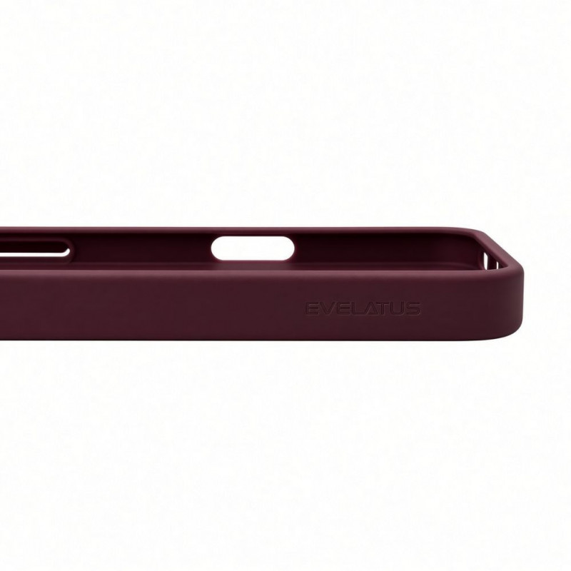 Evelatus Silver-Shield Skin Feel 2-in-1 MagSafe dėklas, skirtas Apple iPhone 18 Pro Max, bordo
