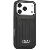 Audi sintetinės odos „MagSafe“ dėklas „iPhone 18 Pro“ / „17 Pro“, juodas