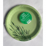 Gogreen Reed Go Green ekologiškos popierinės lėkštės Ø22cm, 10 vnt.