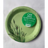 Gogreen Reed Go Green ekologiškos popierinės lėkštės Ø18cm, 10 vnt.