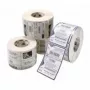 Zebra Z-Perform 1000T popierinės etiketės 65 x 25 mm, nuolatiniai klijai, nepadengtos, 8 ritinėliai po 5000