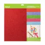 Cricut blizgaus kartono rinkinys 30 x 30 cm, 10 lapų, Brights (P)