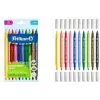 Pelikan Colorella Duo C407 flomasteriai, įvairių spalvų, 10 vnt.