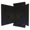 RNK Verlag Hexagon aplankas su gumele ir 3 atvartais, kartoninis, DIN A4