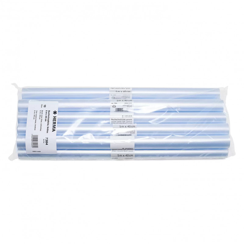 HERMA knygų viršelių plėvelė bespalvė, plotis 40 cm, ilgis 5 m