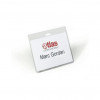 DURABLE vardo kortelės permatomos 9 cm x 6 cm