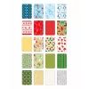 folia kalėdinių motyvų bloknotas, 270 g/m², įvairių spalvų