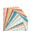 folia motyvų bloknotas Winterzauber, 270 g/m², įvairių spalvų