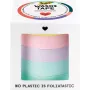 folia dekoratyvinė lipni juosta 10 mm x 10 m, geltona, rožinė, šviesiai alyvinė, šviesiai mėlyna, žalia