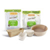 Guardini Easy Bake Bio popieriniai padėklai, balti, 3 vnt., 18x26cm