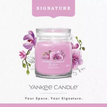Yankee Candle Wild Orchid žvakė, vidutinė