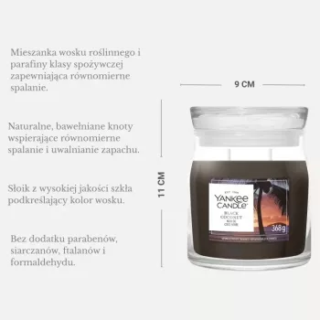 Yankee Candle Black Coconut žvakė, vidutinė