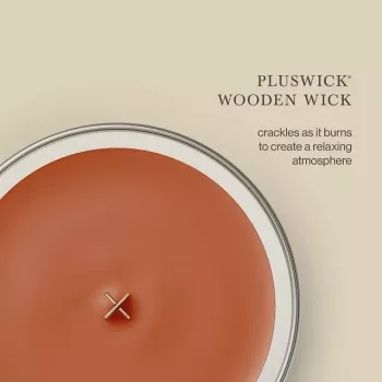 WoodWick Pumpkin Praline žvakė, vidutinė