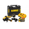 DeWalt kampinis šlifuoklis 125 mm 18 V DCG409VSX1T su 1x9,0 Ah baterija, kintamu greičiu, Tstak dėkle