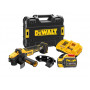 DeWalt kampinis šlifuoklis 125 mm 18 V DCG409VSX1T su 1x9,0 Ah baterija, kintamu greičiu, Tstak dėkle
