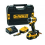 DeWALT DCF850P2T 18V smūginis suktuvas, 208 Nm, 2x 5.0 Ah, TSTAK, paruoštas pakabinimui