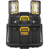 DeWALT DWST08061-1 ToughSystem 2.0 įrankių dėžė su apšvietimu, 14 L, juoda/geltona