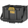 DeWALT DWST08061-1 ToughSystem 2.0 įrankių dėžė su apšvietimu, 14 L, juoda/geltona