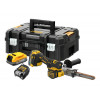DeWALT DCM200E2T 18V akumuliatorinė juostinė dildė, 2x 1,7Ah Powerstack akumuliatoriai, TSTAK