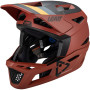Leatt MTB Gravity 4.0 V25 pilno veido dviračio šalmas, Lava, M