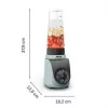 Tefal Blend Up Essential blenderis, 800 W, mėlynas