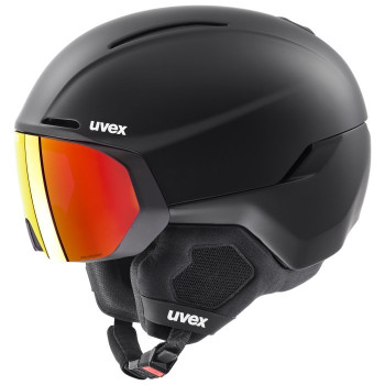 UVEX Horizon CV slidinėjimo šalmas, juodas, 55-59 cm (56/6/341/10)