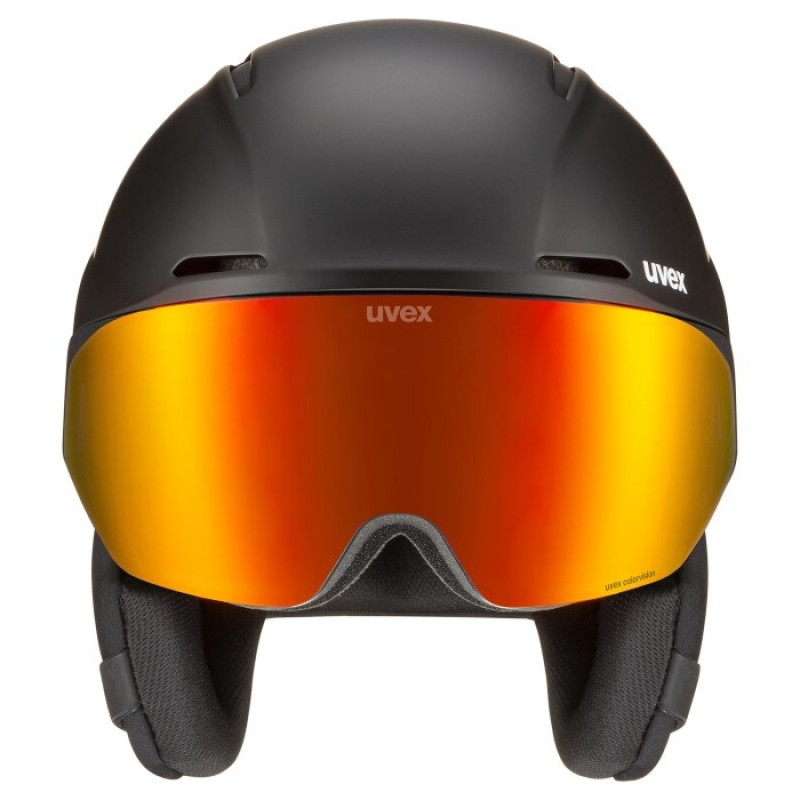 UVEX Horizon CV slidinėjimo šalmas, juodas, 55-59 cm (56/6/341/10)