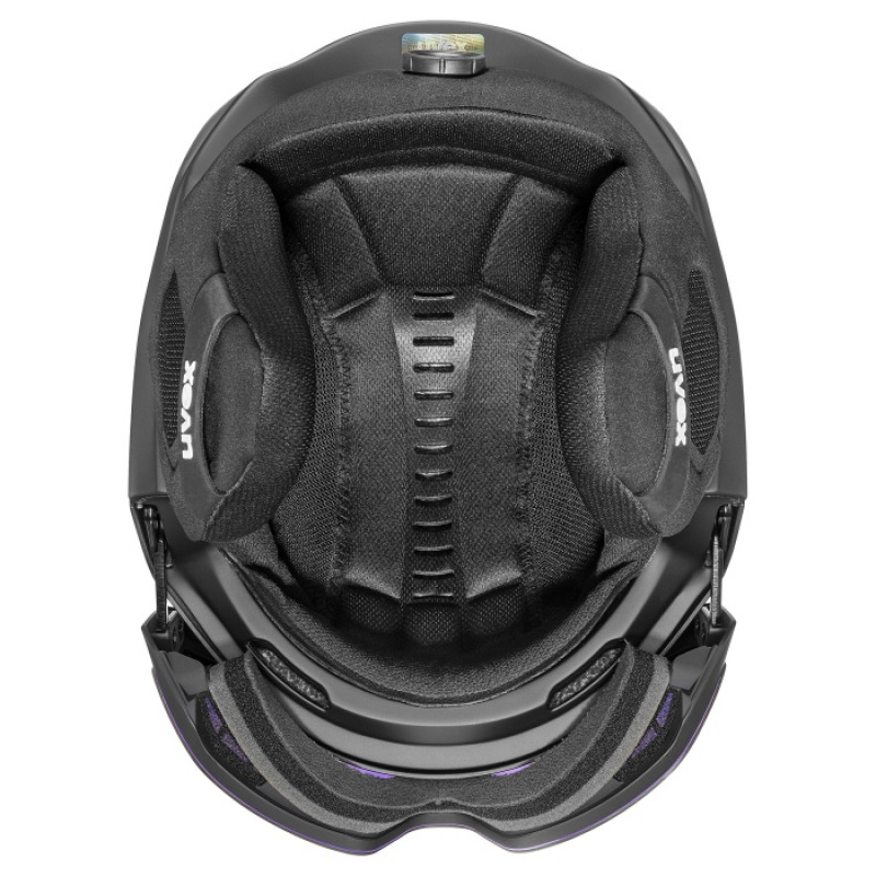 UVEX Horizon CV slidinėjimo šalmas, juodas, 55-59 cm (56/6/341/10)
