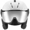 UVEX Instinct Visor slidinėjimo šalmas, juodas/baltas, 56-58 cm (56/6/260/50)