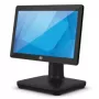 Elo Touch Solutions EloPOS System 15" POS terminalas su jutikliniu ekranu, stovu ir I/O šakotuvu - Intel Celeron J4105, 4GB RAM, 128GB SSD, be OS, juodas