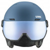 UVEX Wanted Visor slidinėjimo šalmas, akmens spalvos/mėlynas, 58-61