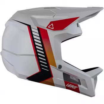 LEATT MTB Gravity 2.0 V26 pilno veido dviračio šalmas, XL, balta