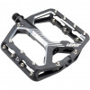 Leatt AllMtn 6.0 Flat dviračio pedalai, siaura platforma 114x100 mm, juodi
