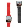 Urban Armor Gear UAG Pathfinder – silikoninė dvipusė magnetinė apyrankė Apple Watch 4–6 serijos ir SE 1–3, 44mm / 7–9 serijos, 45mm / 10–11 serijos, 46mm / Ultra 1–3, 49mm (pelenų/lavos)
