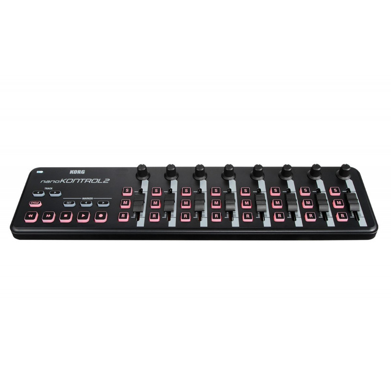 Korg nanoKONTROL2 USB MIDI valdiklis, juodas