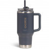 Igloo Travel Mug 32 OZ (0,95 l) termo puodelis su šiaudeliu, Carbonite