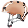UVEX HLMT 5 Bike Pro dviračio šalmas, rudas, 55-58