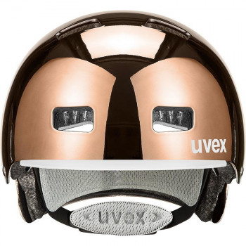 UVEX HLMT 5 Bike Pro dviračio šalmas, rudas, 55-58