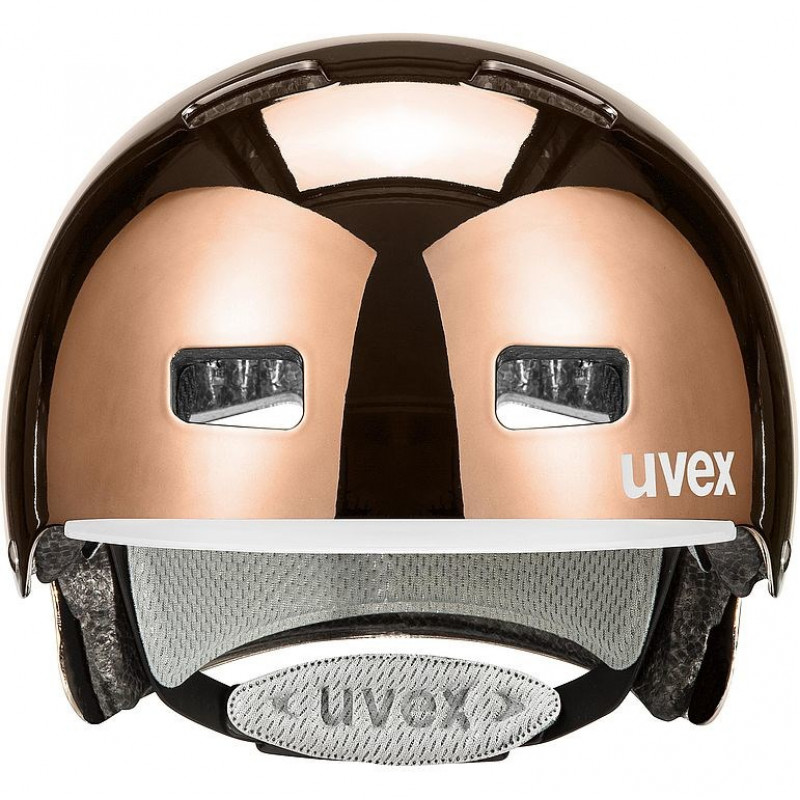 UVEX HLMT 5 Bike Pro dviračio šalmas, rudas, 55-58