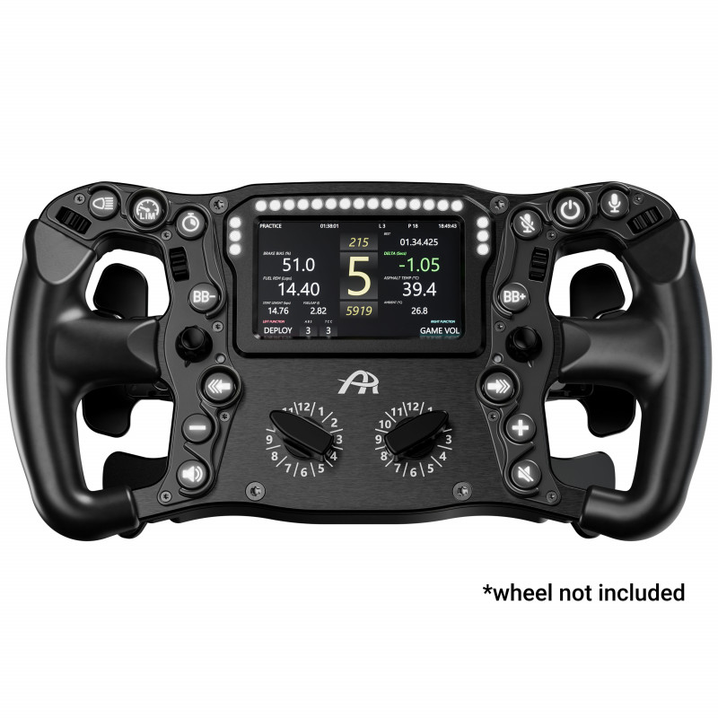 Ascher Racing Knob Kit Pro simuliacinio lenktyninio vairo rankenėlių rinkinys, Stealth Black