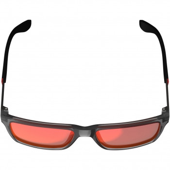 Leatt TheViz Sierra Polarized dviračių akiniai, pilka/raudona