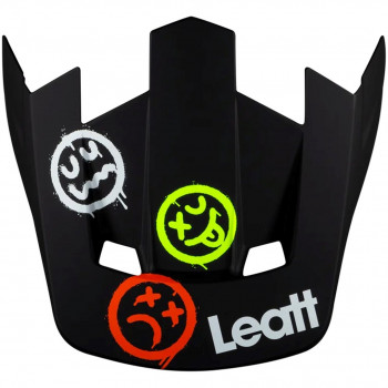 Leatt skydelis MTB Gravity 1.0 V25 šalmui (M-XXL), juodas