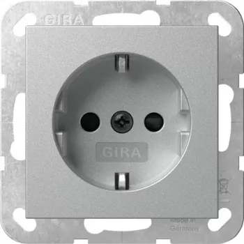 GIRA lizdas 418326 Schuko SH SRK System 55 F Al