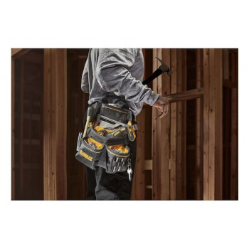 DeWALT DWST40201-1 įrankių laikymo dėklas, brezentinis, juodas/geltonas