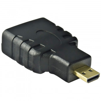 Akyga AK-AD-10 adapteris HDMI lizdas – micro HDMI kištukas, juodas