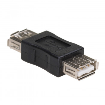 Akyga AK-AD-06 USB-A adapteris lizdas – lizdas, USB 2.0, juodas