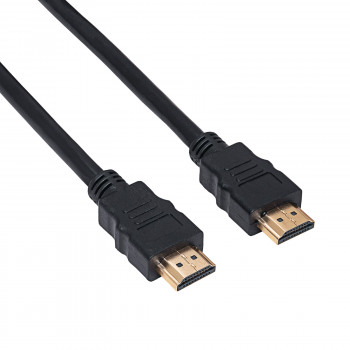 Akyga AK-HD-30A HDMI 1.4 High Speed kabelis su Ethernet, 3 m, juodas